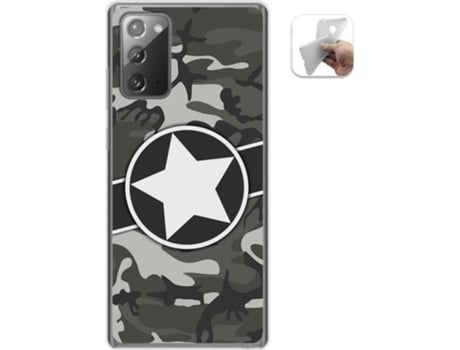 Carcasa Samsung Galaxy Note 20 TUMUNDOSMARTPHONE Camuflaje 02 Multicolor