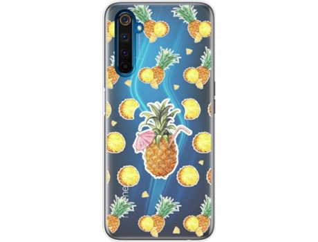 Carcasa Realme 6 Pro TUMUNDOSMARTPHONE Dibujos Transparente Multicolor