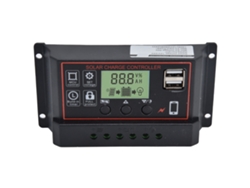 2026-controlador De Carga Solar Inteligente Dual Usb 12/24v 30a Con Pwm Para Panel De Batería