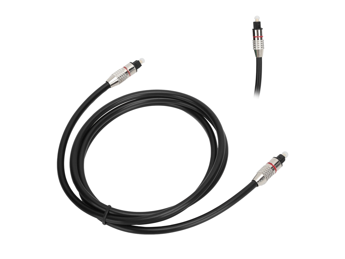 Cable De Fibra Óptica Digital Toslink Macho A Macho De 1,5 M, Pvc - Audio De Alta Fidelidad
