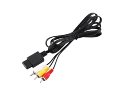 Cable Rca Compuesto A/v Para N64 Nintendo Gamecube Tv Video Audio 1.8m