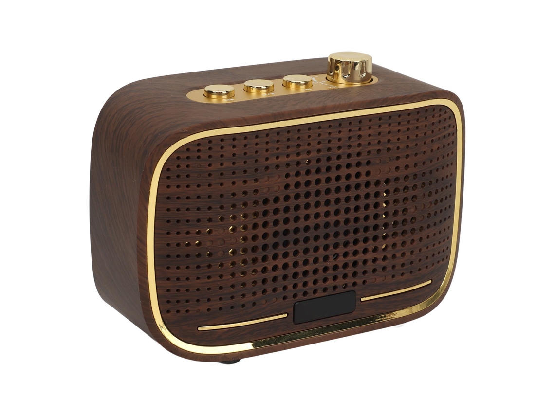 2026-altavoz Bluetooth Retro 1500mah Sonido Claro Puerto Usb Mini Inalámbrico Para Cocina Mesa Dormitorio