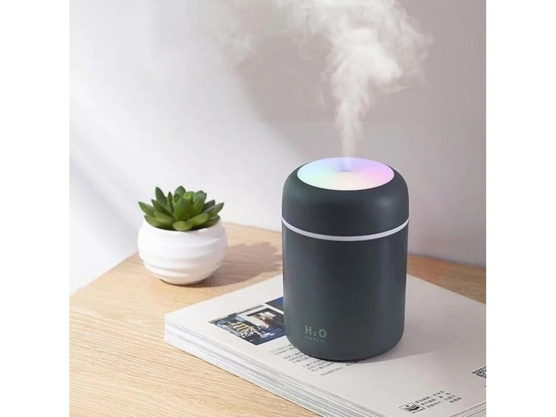 Mini Humidificador Portátil 300ml Neblina Fría Usb Yizhood Gris