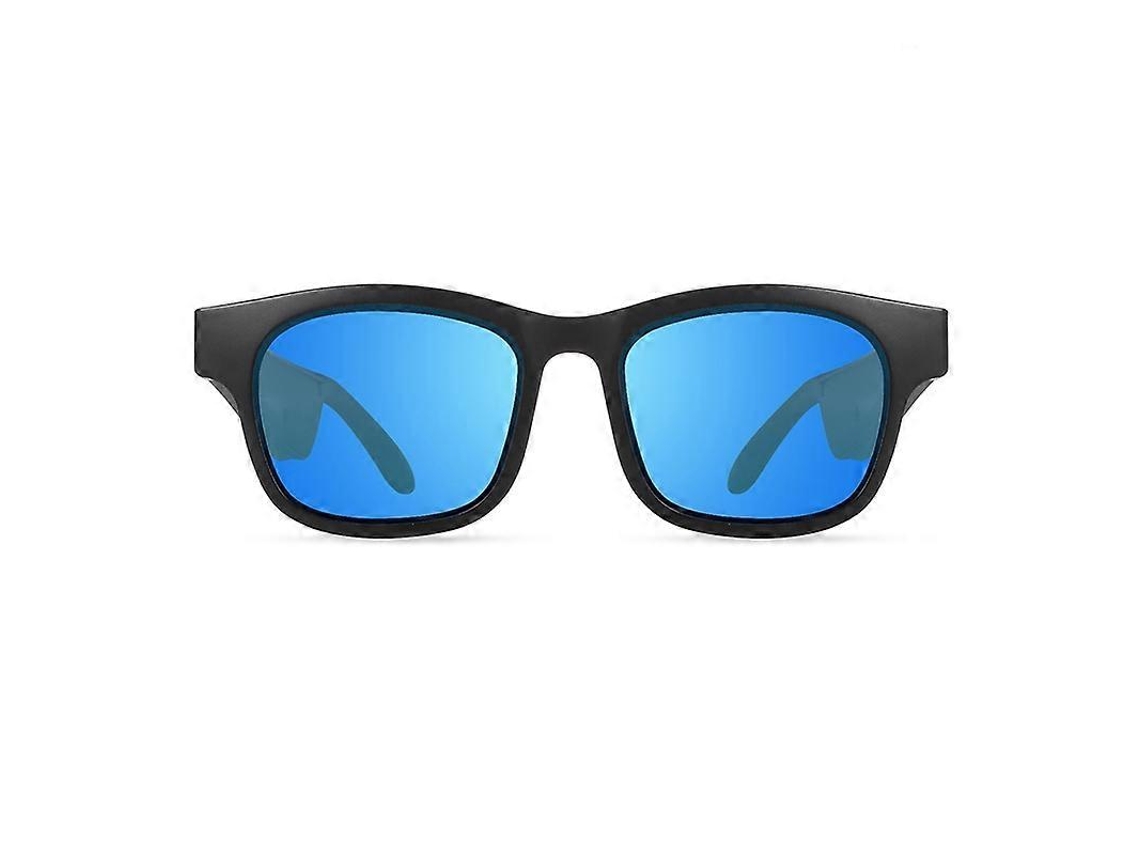 Gafas inteligentes con auricular Bluetooth para chats binaurales.