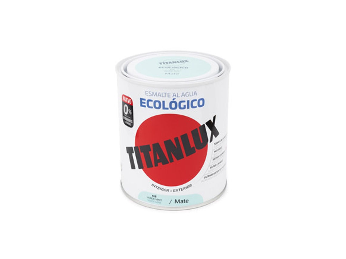 Esmalte Al Agua Ecologico Mate TITANLUX