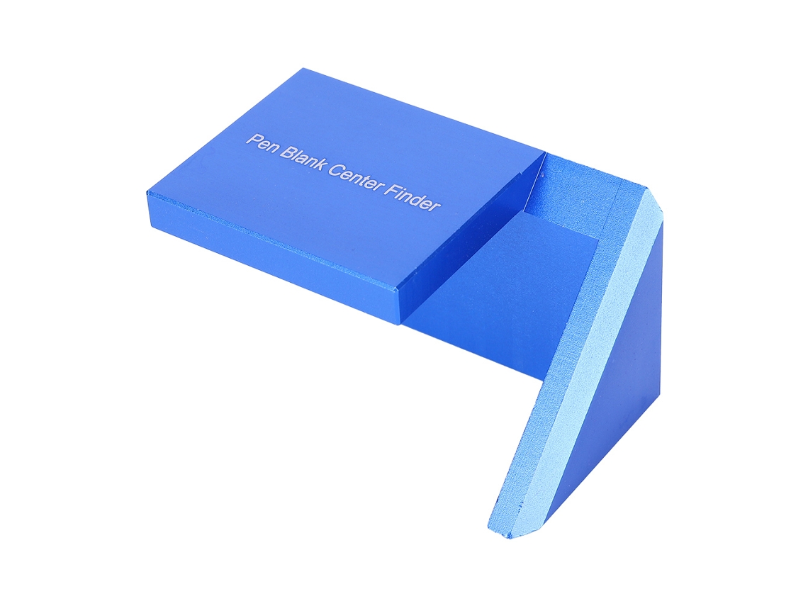 Herramienta Para Trabajar La Madera Scriber Center Zx-2 Azul Con Buscador De Centro De 45°.