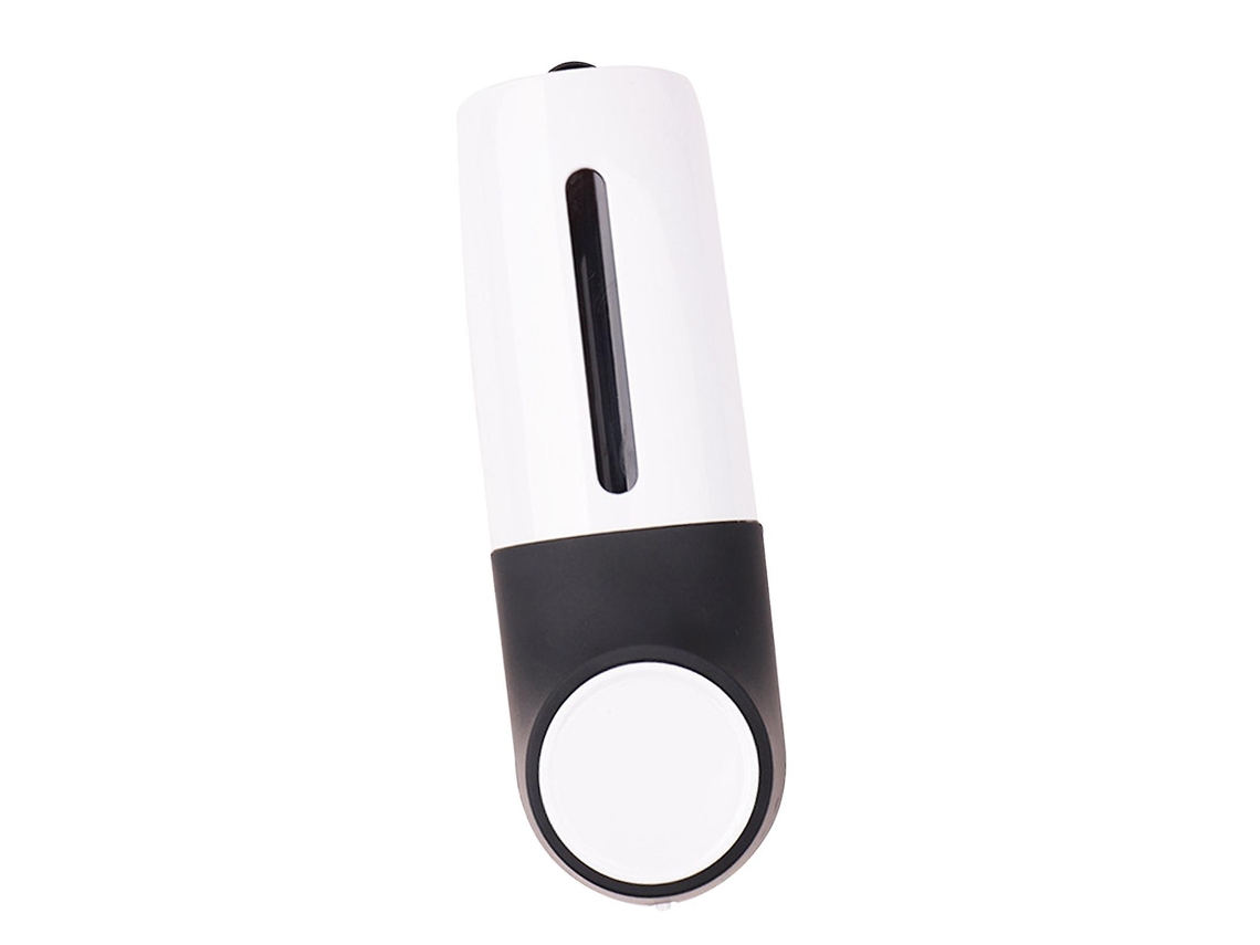 Dispensador de jabón de pared Rosewell de 450 ml para baño, negro, un solo cabezal
