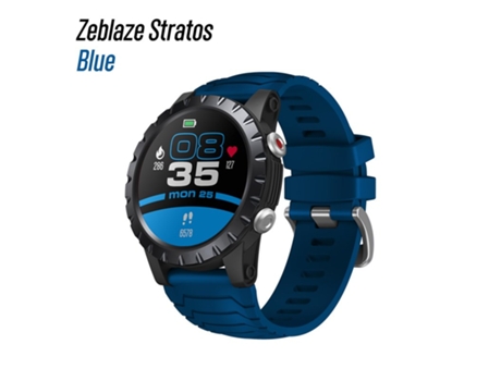 Smartwatch Original Stratos Gps Sports Oxígeno en sangre Presión arterial Monitoreo de frecuencia cardíaca Azul