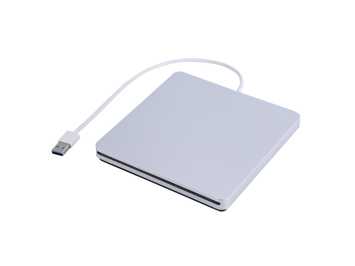 Unidad Externa De Dvd Cd-rw Usb 3.0 Universal Grabadora Delgada Portátil Para Mac Apple