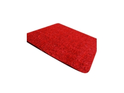 Césped Artificial 7mm De Color Para Exterior | Alta Densidad Rojo 2 X 10 Metros : 20 M2