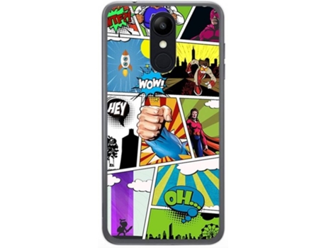 Carcasa LG K9 TUMUNDOSMARTPHONE Comic Multicolor