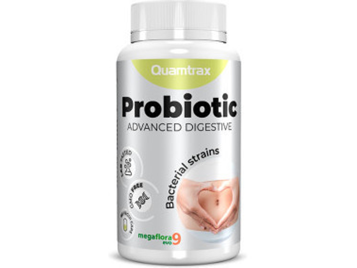 Complemento Alimentar QUAMTRAX Probióticos (Vainilla - 60 Cápsulas)