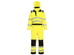 Buzo Rain Impermeable De Alta Visibilidad Pw3 Naranja Negro / Xxl
