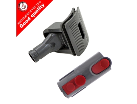 unids/set novio perro mascota herramienta cepillo y conector adaptador convertidor adecuado para Dyson V7 V8 piezas de repuesto de aspiradora