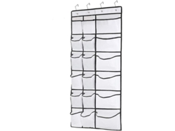 Organizador de zapatos colgante rápido para la puerta para mantener los zapatos organizados y ahorrar espacio. CUIDADO
