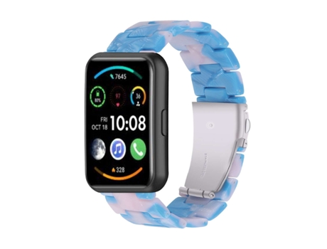 Correa Resina Luxury Aqua Huawei Watch Fit 2