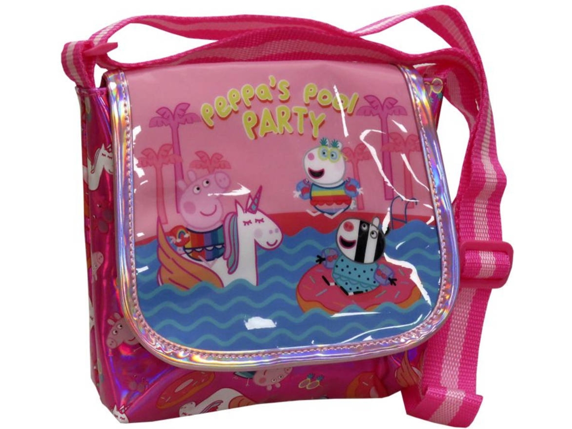 Bandolera PEPPA PIG (Rosa - PVC - 17x15x4 cm)