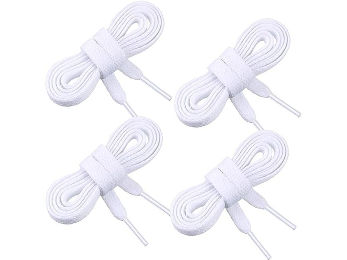2 Pares De Correas Planas Para Zapatillas Y Zapatos Casuales De Adultos O Niños - Accesorios De Repuesto Duraderos