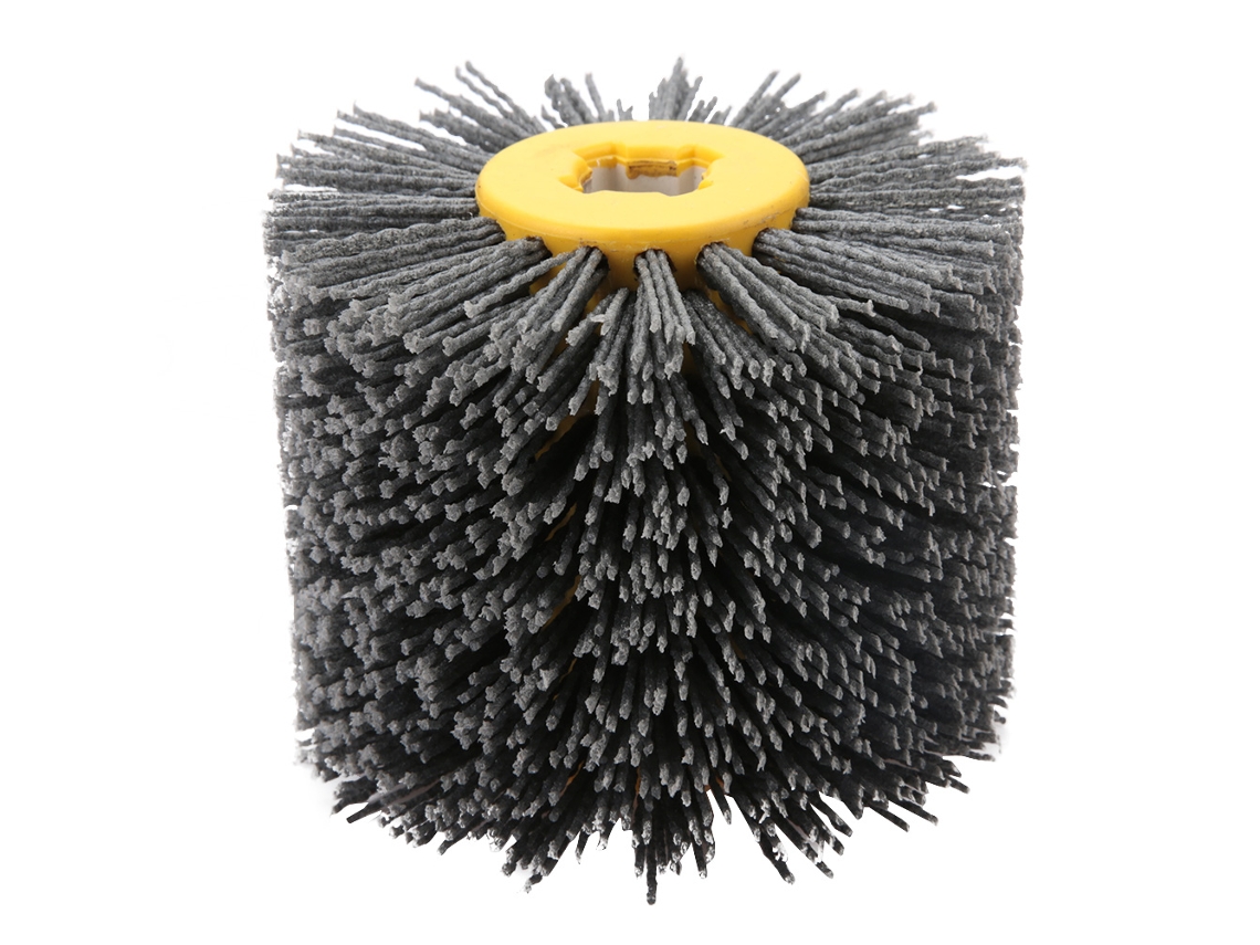 Rueda Cepillo De Dibujo De Alambre Para Pulido Y Brillo Grit 240