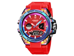 Reloj Deportivo De Moda (arcoíris), Cronógrafo Deportivo Multifuncional Luminoso E Impermeable