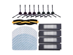 Acessórios de Aspirador Cepillo principal Cepillo lateral Filtro Hepa Compatible con T9 T9Pro T9Aivi Dust