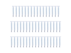 50 Tornillos Autorroscantes De Acero Al Carbono Galvanizado De 4,2 X 32 Mm Con Cabeza Plana En Cruz