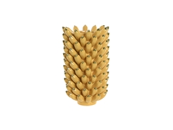 Jarron Gres Platano Amarillo 28x28x40cm