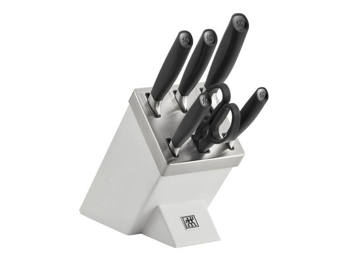 Cubertería ZWILLING 33760-600-0 (Blanco - Negro - Acero Inoxidable - Plástico - 7 Piezas)