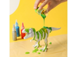 Kit De Dinossauros Em Branco Para Pintura Manual Criativa Diy 1§2