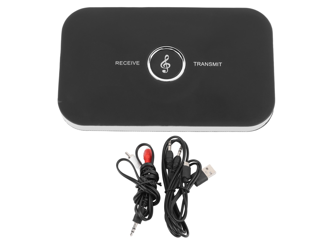 Adaptador De Música Bluetooth Inalámbrico, Transmisor Y Receptor Antiinterferencias, Plug And Play Para Tv, Pc Y Altavoces.