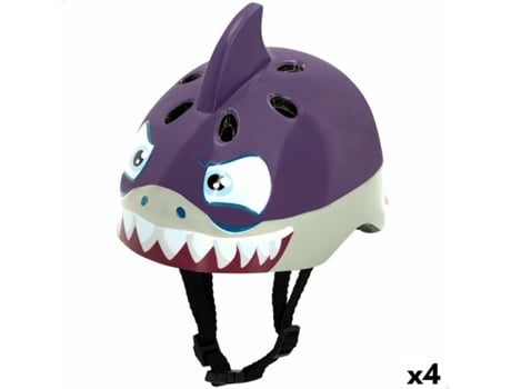 Casco Infantil K3YRIDERS Shark 52-55 cm (Edad Mínima Recomendada: años - 4 unidades)