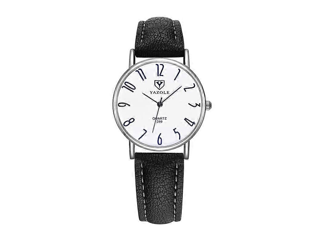 Reloj de pulsera para hombre Yazole 299 Hengrongshen con esfera con números arábigos