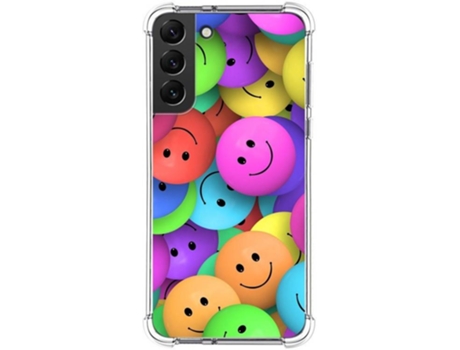 Carcasa Samsung Galaxy S22 Plus 5G TUMUNDOSMARTPHONE Dibujos Antigolpes Smile Multicolor