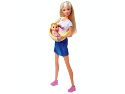 Steffi Love Muñeca y Mochila para Bebé