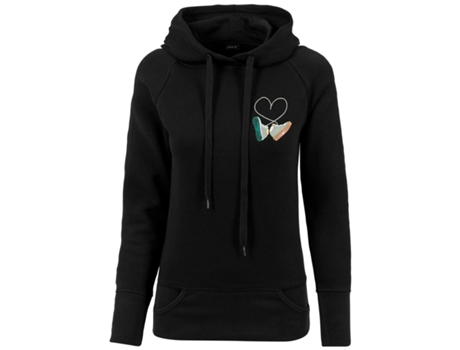 Sweatshirt para Mujer MISTER TEE (L - Negro)