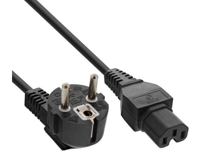 Cable de Alimentación INLINE (2 m - Negro)