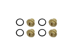 Kit con 4 tuercas de drenaje de aceite y tapones de llenado para diferencial, compatible con 2 Td5 y V8.