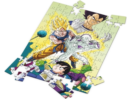 Puzzle Namek Battle Dragon Ball Z Efeito 3D Lâmina Lenticular