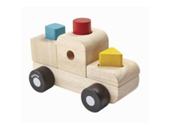 Juguete de Madera PLAN TOYS Camión de Figuras Geométricas