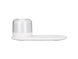 Lámpara De Mesa Con Carga Inalámbrica, 15 W, Rgb, Ajuste Táctil Magnético, Luz Ambiental De Emergencia.