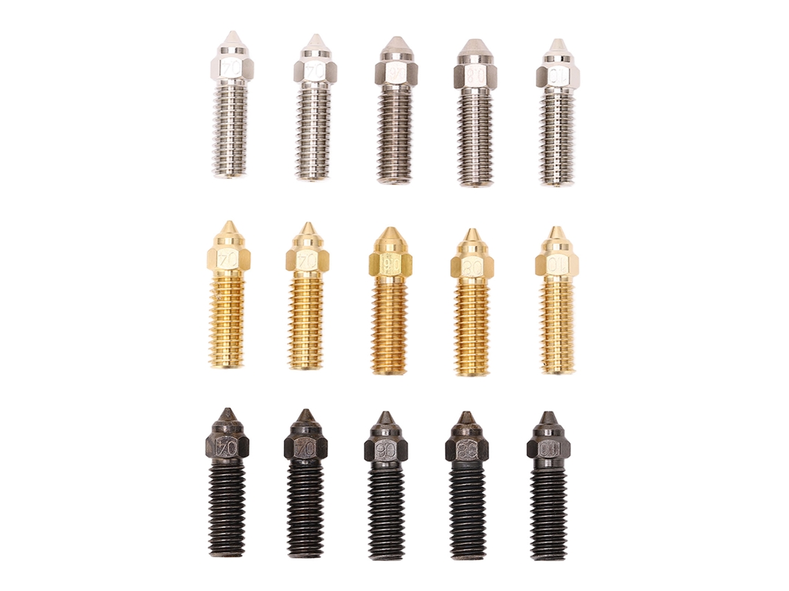 Juego De 15 Boquillas M6 De 1,75 Mm Para Impresora 3d, Compatibles Con Extrusores Sovol Sv06 Plus Y Sv07.