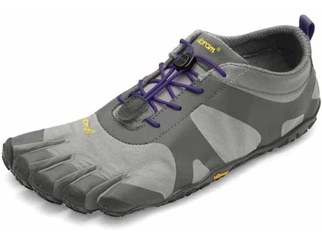 Zapato para Mujer VIBRAM FIVEFINGERS Trail Running V Alpha Gris para Montaña (EU 37)