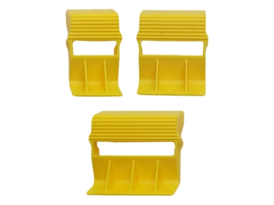 Juego de dispensadores de cinta adhesiva, 3 rollos compactos ideales para manualidades y proyectos de enmascaramiento, fácil de usar GOKOCO