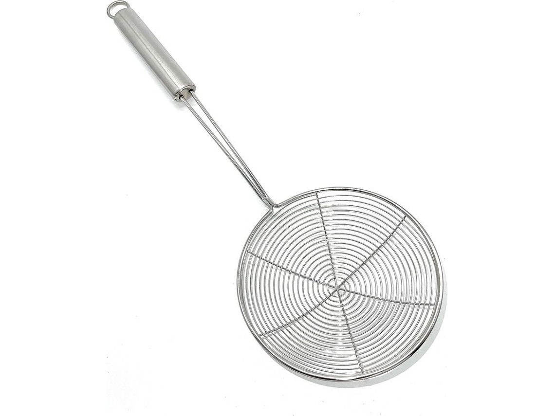 2026altiro-espumadera De Malla De Acero Inoxidable 304, Cuchara Filtrante Para Freír, Amasar Y Cocinar Fideos (13,5 Cm)