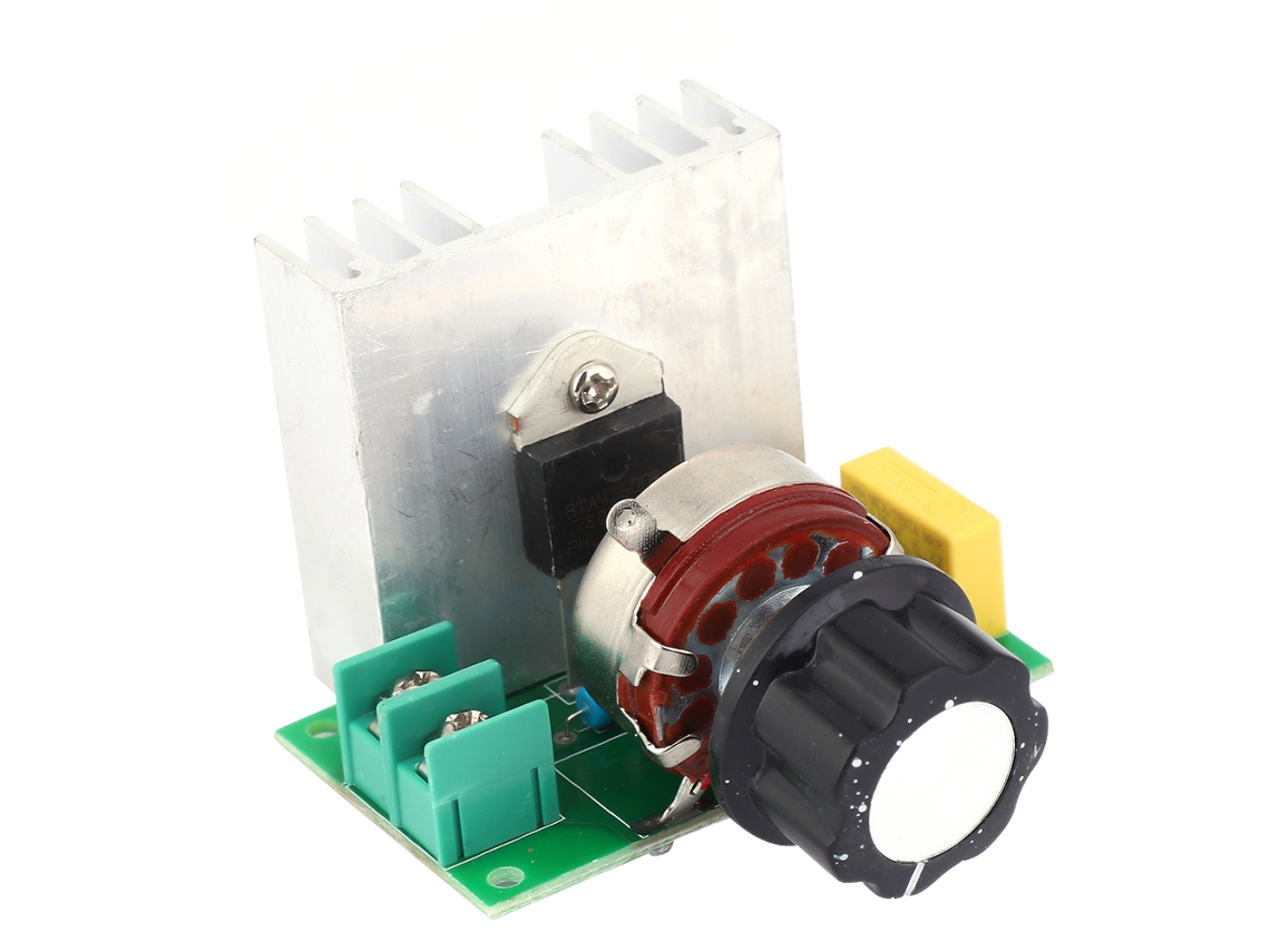 Omni-controlador De Velocidad De Motor Regulador De Voltaje Tiristor Ajustable 0-220vac 4000w