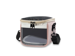 Transportadora Para Pequenos Animais Eifson Ventilada E Leve (rosa)
