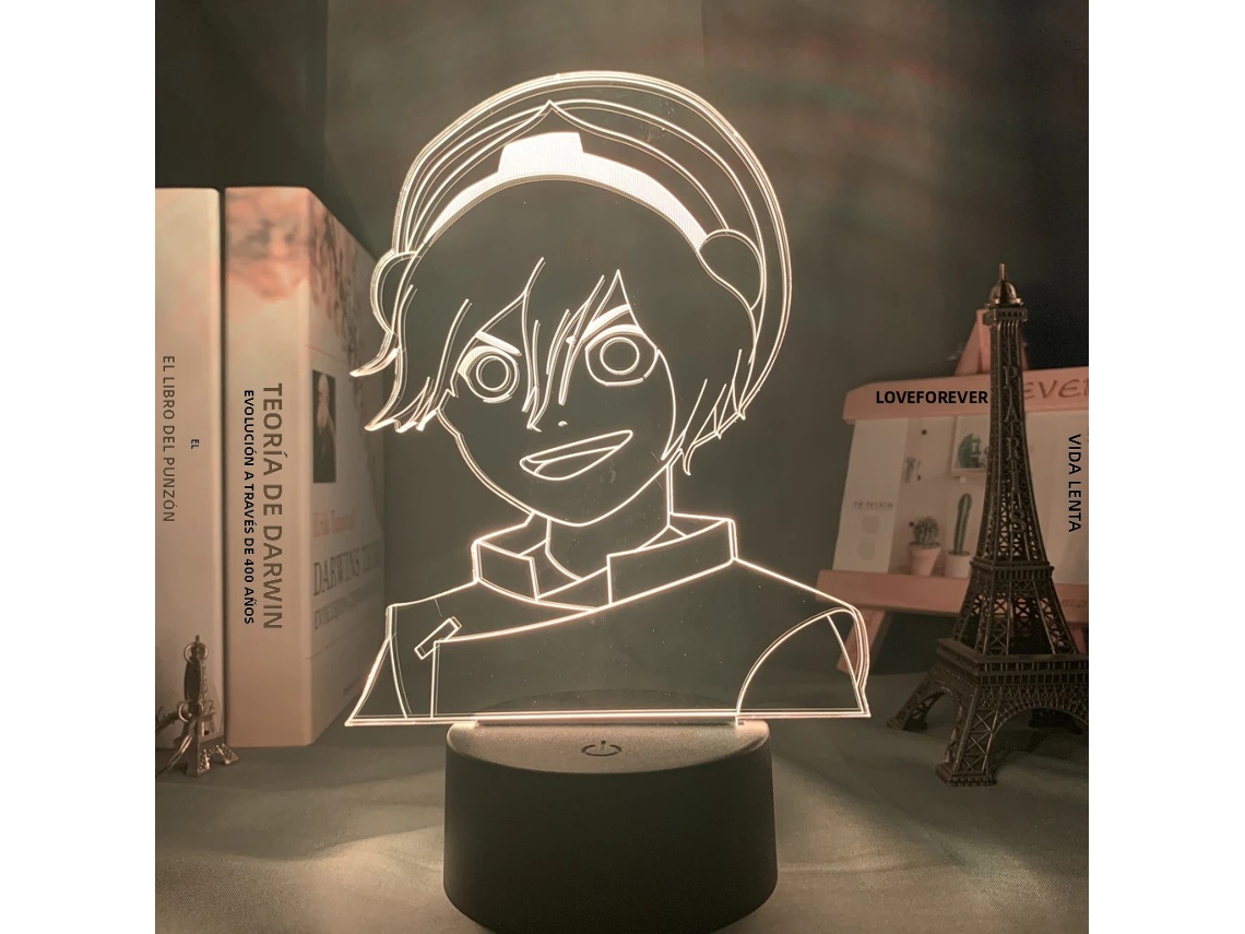 (estilo 15) Luz Led 3d Anime Avatar: La Leyenda De Aang