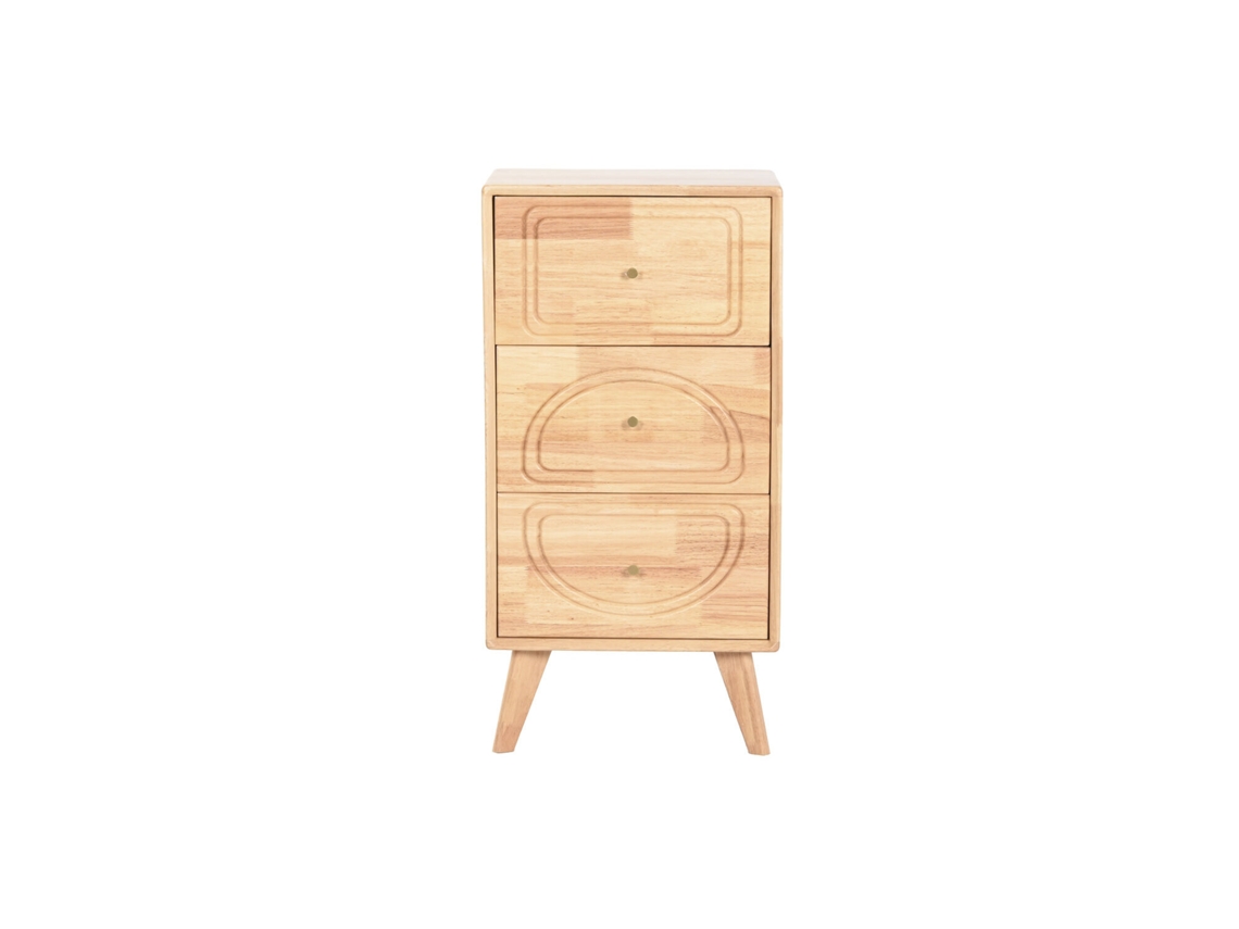 Cajonera Madera De Hevea 40x30x78cm