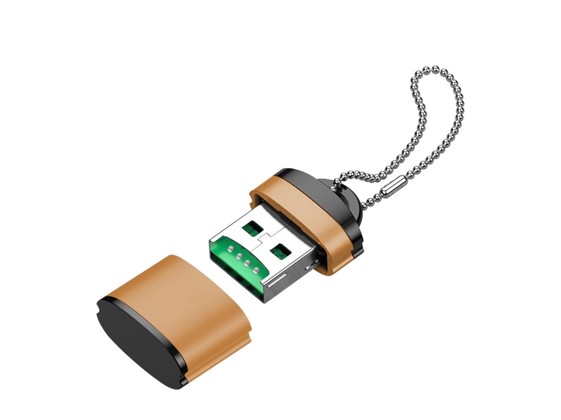 Lector de tarjetas USB 2.0 para Micro SD/TF (dorado) Especificaciones