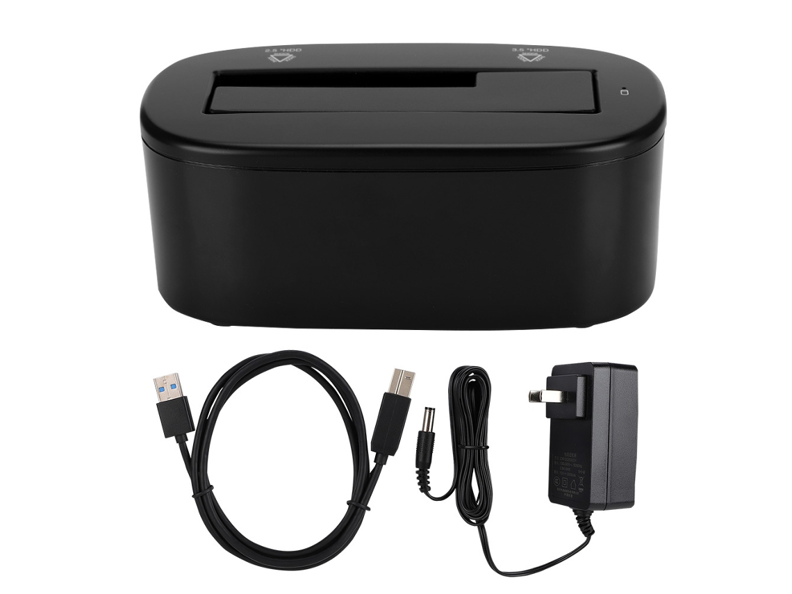 Enclosure De Disco Rígido Móvel Suporta Discos Rígidos De 2,5/3,5 Polegadas Transferência De Alta Velocidade Usb3.0